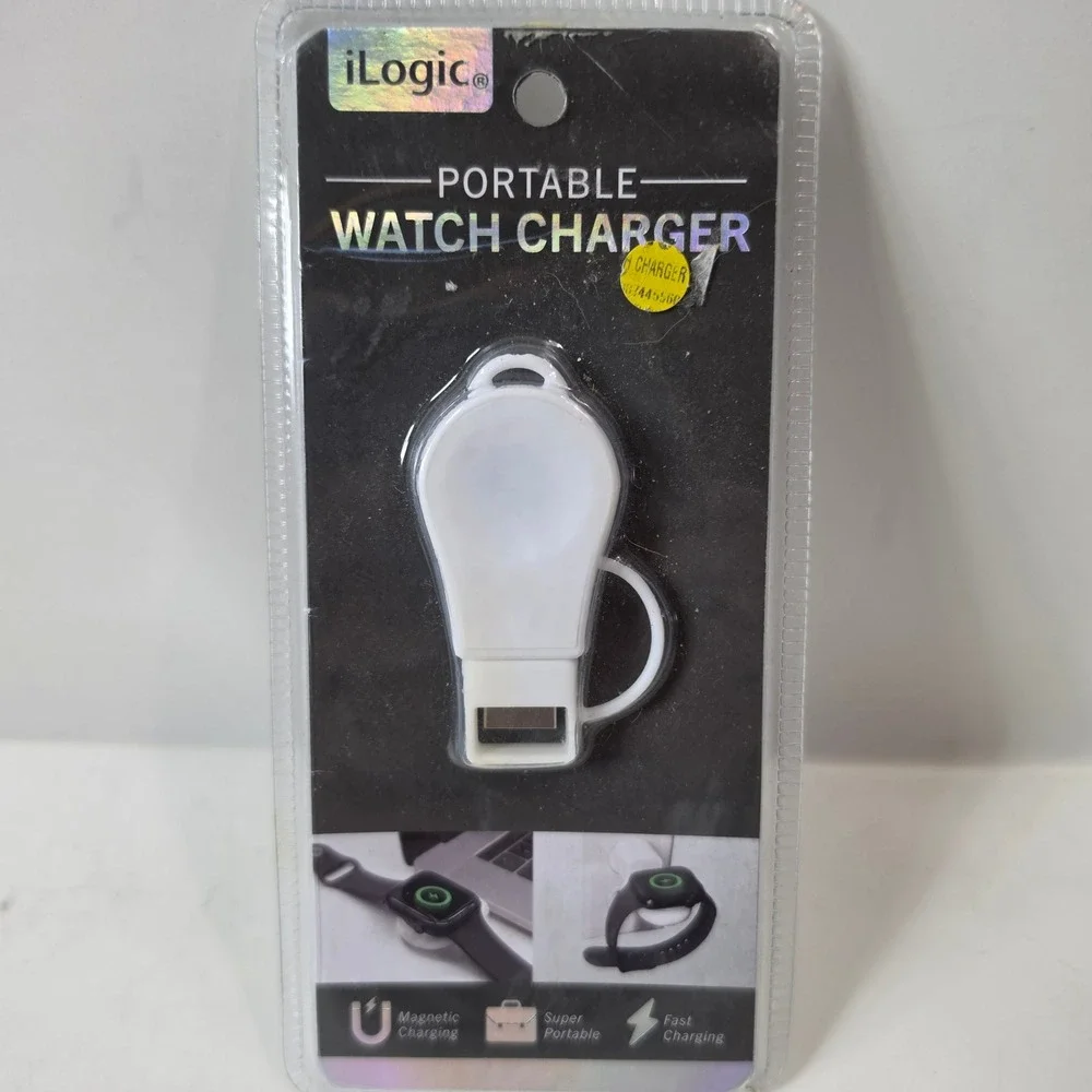 iLogic Portable Watch Charger Magnetic Wireless USB Keyring for Apple Watch